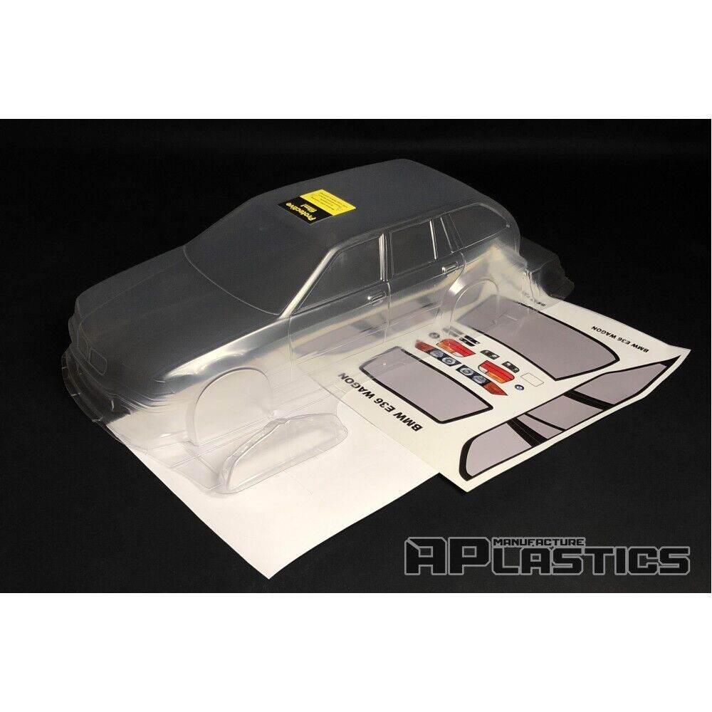 rc body shell aplastics bmw touring 1/10 scale
