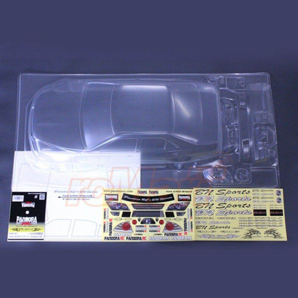 Pandora Toyota Altezza BN Sports 1/10 RC Bodyshell, 198mm, Unpainted PAB-3167