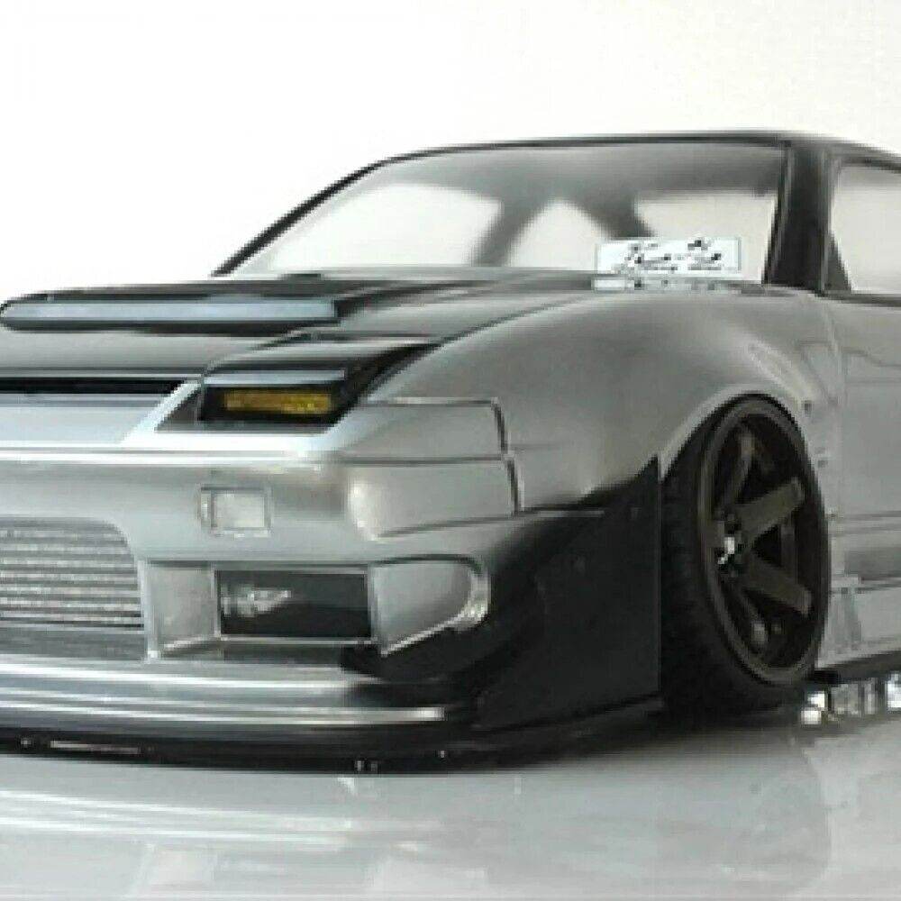 Pandora Nissan 180sx Fuujin Origin 1/10 RC Bodyshell, 207mm, Unpainted PAB-3194
