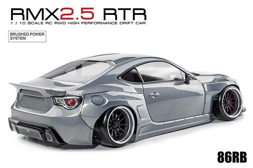 Side view of MST RMX 2.5 RTR 1/10 RWD Brushed RC Drift Car, Ready to Run model MST GT86RB 531905