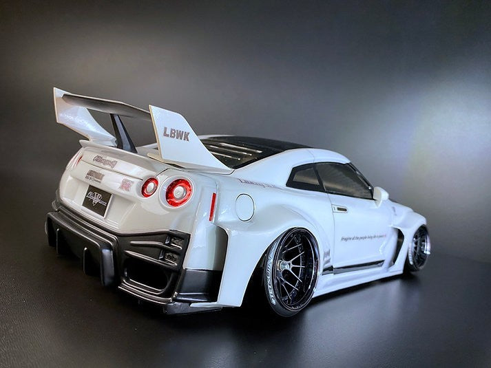 RC drift body shell Tetsujin Nissan R35 GT-R LB-Works TT-8210