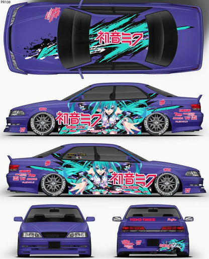 SticklabelRC 1:10 RC Car Body Shell Livery, Decal Sticker Graphics Set - 60+ Designs