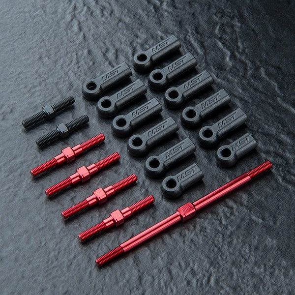 MST RMX4 Full Turnbuckle Set Aluminium Upgrade - 210739R