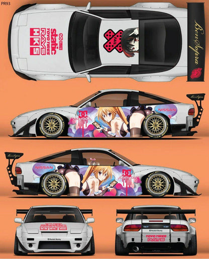 SticklabelRC 1:10 RC Car Body Shell Livery, Decal Sticker Graphics Set - 60+ Designs