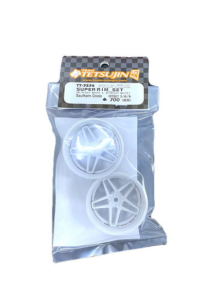 Tetsujin "Southern Cross" Super Rim Wheel Set, 1:10 RC Adjustable Offset - 2pcs