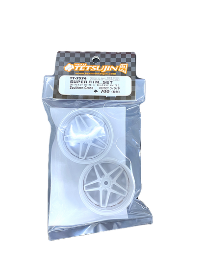 Tetsujin "Southern Cross" Super Rim Wheel Set, 1:10 RC Adjustable Offset - 2pcs