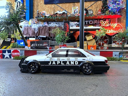 Tetsujin RC Toyota Hyper Crown 1/10 RC drift body shell