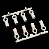 Yeah Racing Plastic Ball Cup/End Set - 4.8mm (8Pcs) Fits Yokomo, Mst, Tamiya