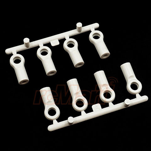Yeah Racing Plastic Ball Cup/End Set - 4.8mm (8Pcs) Fits Yokomo, Mst, Tamiya