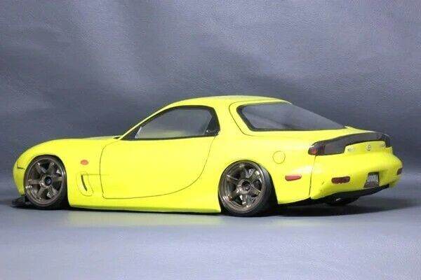 Pandora RC Mazda RX7 FD3S 1/10 scale RC bodyshell, 194mm, unpainted, model PAB-3122