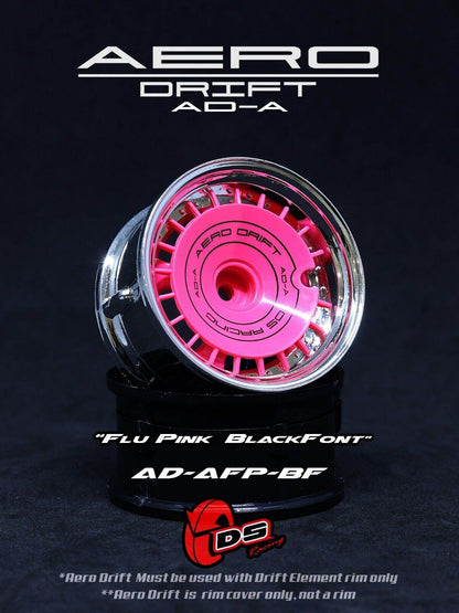 ds racing aero wheel inserts pink slope face