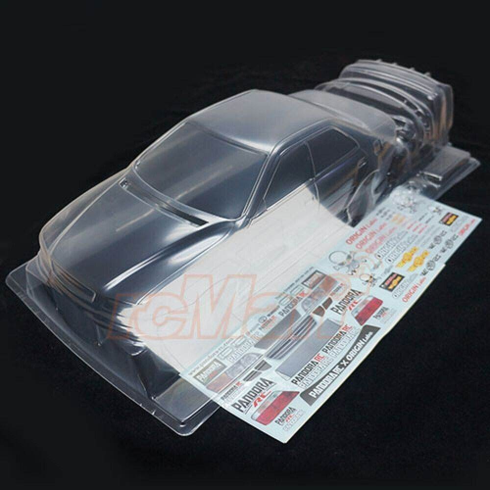 Pandora Toyota Chaser JZX100 Origin 1/10 scale RC bodyshell, 197mm, model PAB-3156, ready for custom painting