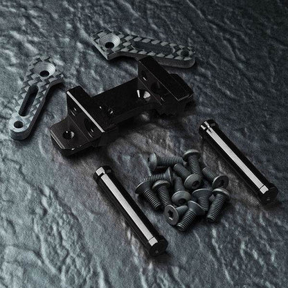 MST Front Connect Mount V2 210654 - Aluminium (Red/Black)