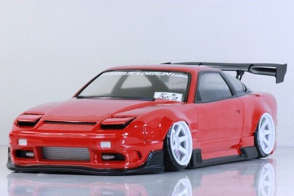 PANDORA ｜180SX｜ORIGIN Labo. [PAB-3147] Pandora RC Nissan 180SX Origin Labo Body 198mm - PAB-3147