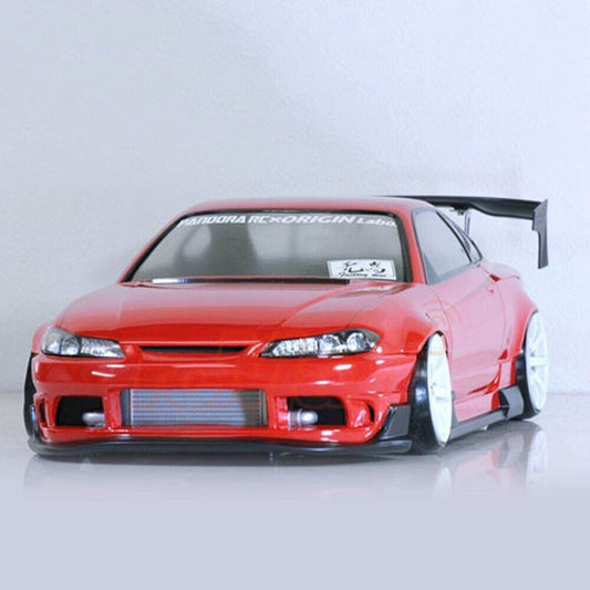 Pandora RC Nissan Silvia S15 Origin 1/10 RC Bodyshell, 198mm, Unpainted PAB-3148