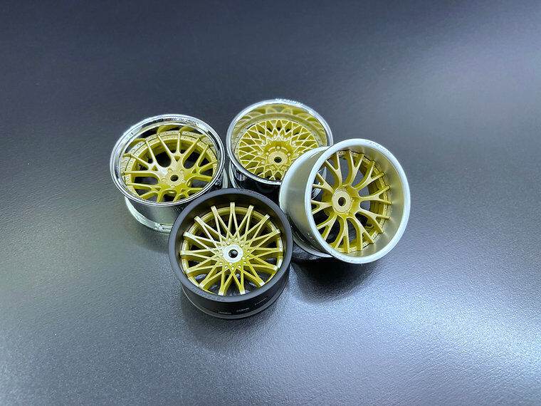 RC car drift wheels adjustable offset Dahila Tetsujin