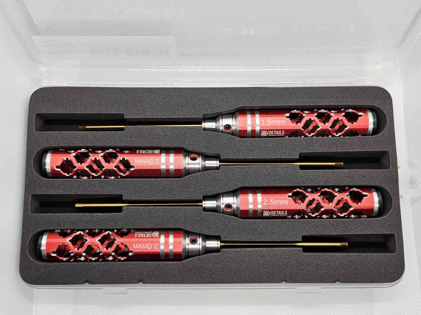 RC Car Metric Screwdriver RC Tool Set, Premium, 4Pcs