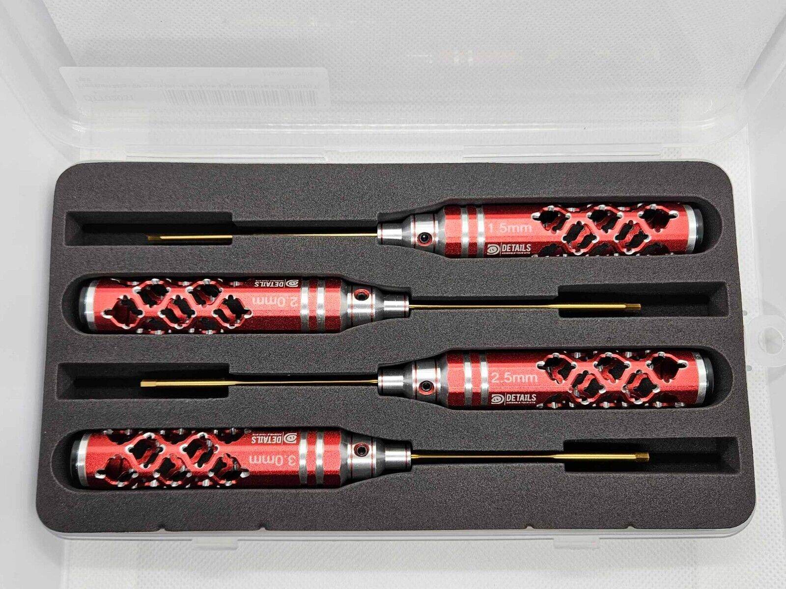 RC Car Metric Screwdriver RC Tool Set, Premium, 4Pcs