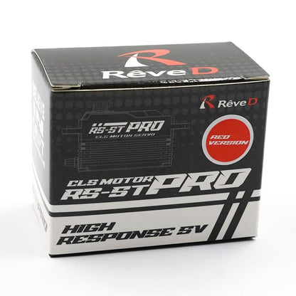 REVE D RS-ST Pro Digital Steering Servo - 1/10 High End Drift Red