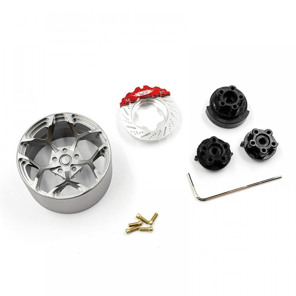 RC Transmitter Steering Wheel Aluminium – Futaba / Sanwa / FlySky Upgrade Grip2