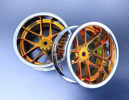 tetsujin super rim rc drift wheels jasmine color