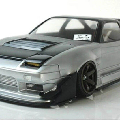 Pandora Nissan 180sx Fuujin Origin 1/10 RC Bodyshell, 207mm, Unpainted PAB-3194
