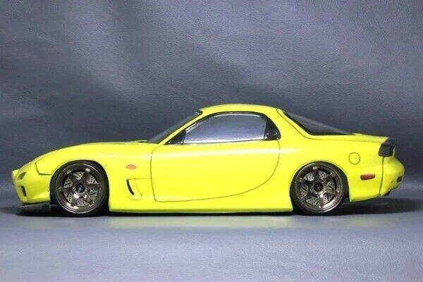Pandora RC Mazda RX7 FD3S 1/10 scale RC bodyshell, 194mm, unpainted, model PAB-3122