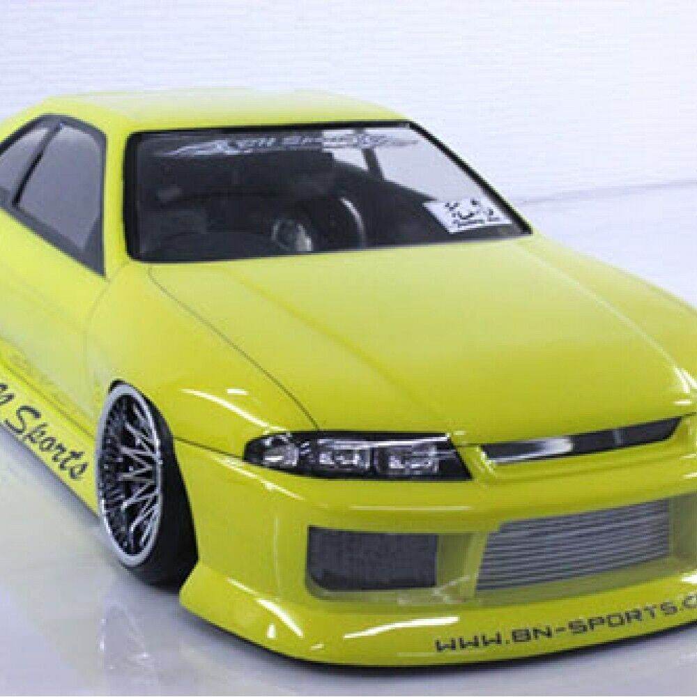 Pandora Nissan Skyline ECR33 GTR 1/10 scale RC bodyshell, 198mm, unpainted, model PAB-3166, ready for custom detailing