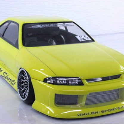 Pandora Nissan Skyline ECR33 GTR 1/10 scale RC bodyshell, 198mm, unpainted, model PAB-3166, ready for custom detailing