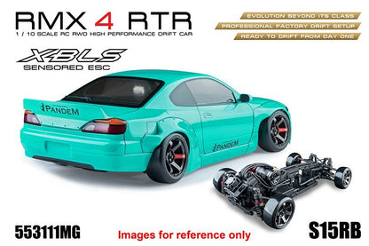 MST RMX 4 RTR brushless drift car Nissan S15 