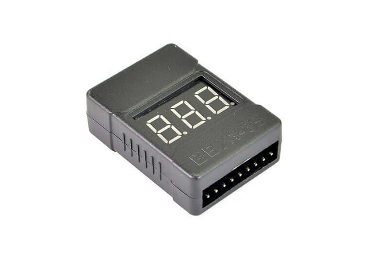 RC Car Lipo Battery Voltage Checker / Meter, 18S Hardcase With Warning Buzzer2