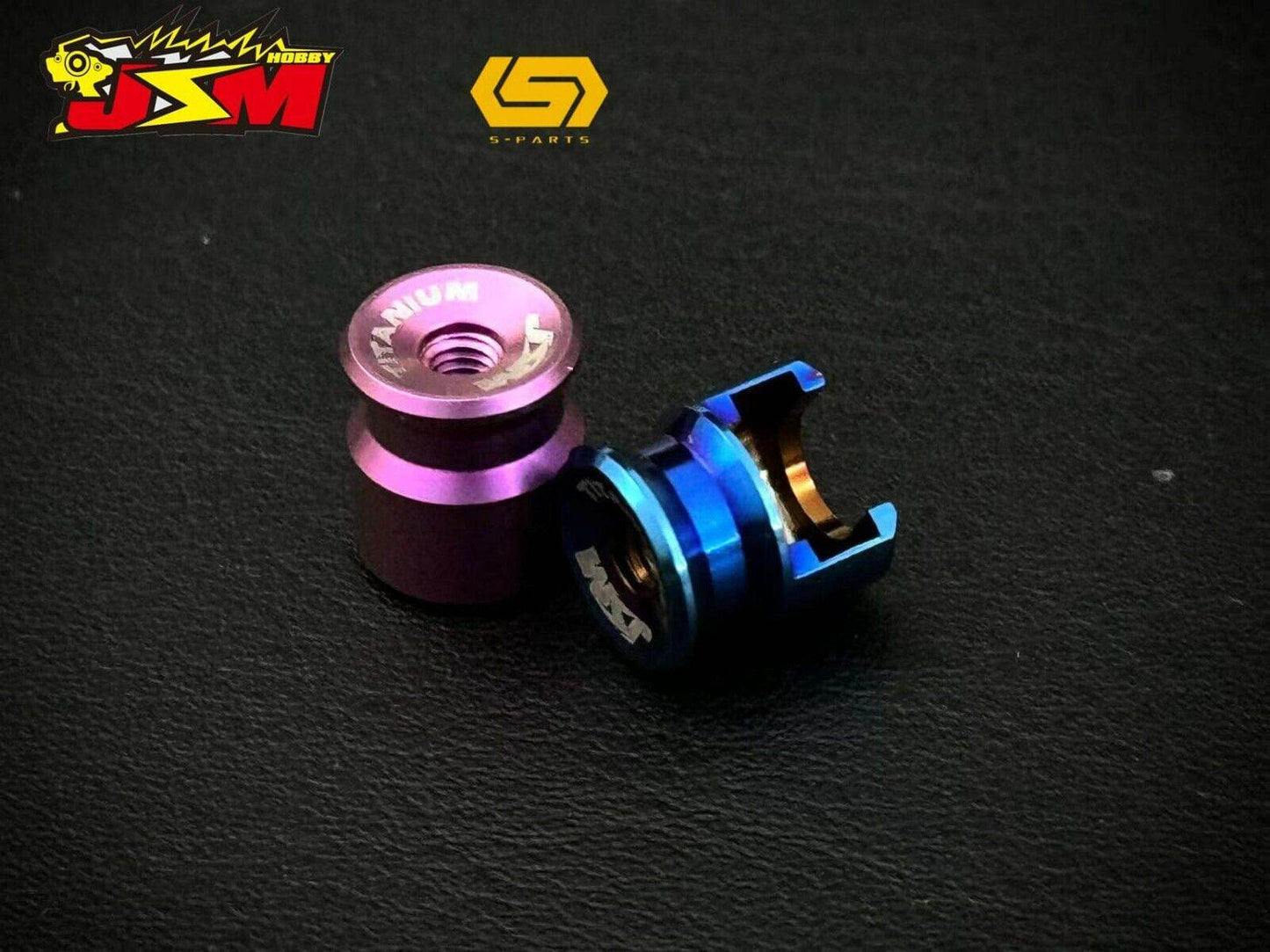 RC Car Battery Terminals Bullet Connector, Titainium - Various Colours