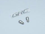 RC Body Shell Bonnet/Hood Pins Catch Set, 1:10 Scale, 2pcs - GRC