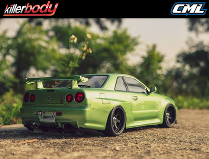 Killerbody Nissan Skyline R34 clear body shell unpainted KB486263