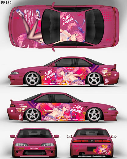 SticklabelRC 1:10 RC Car Body Shell Livery, Decal Sticker Graphics Set - 60+ Designs