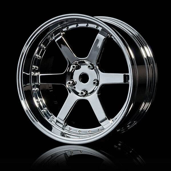 MST 1/10 RC Wheel Rim Set, 106 Style, Changeable Offset - Various Colours