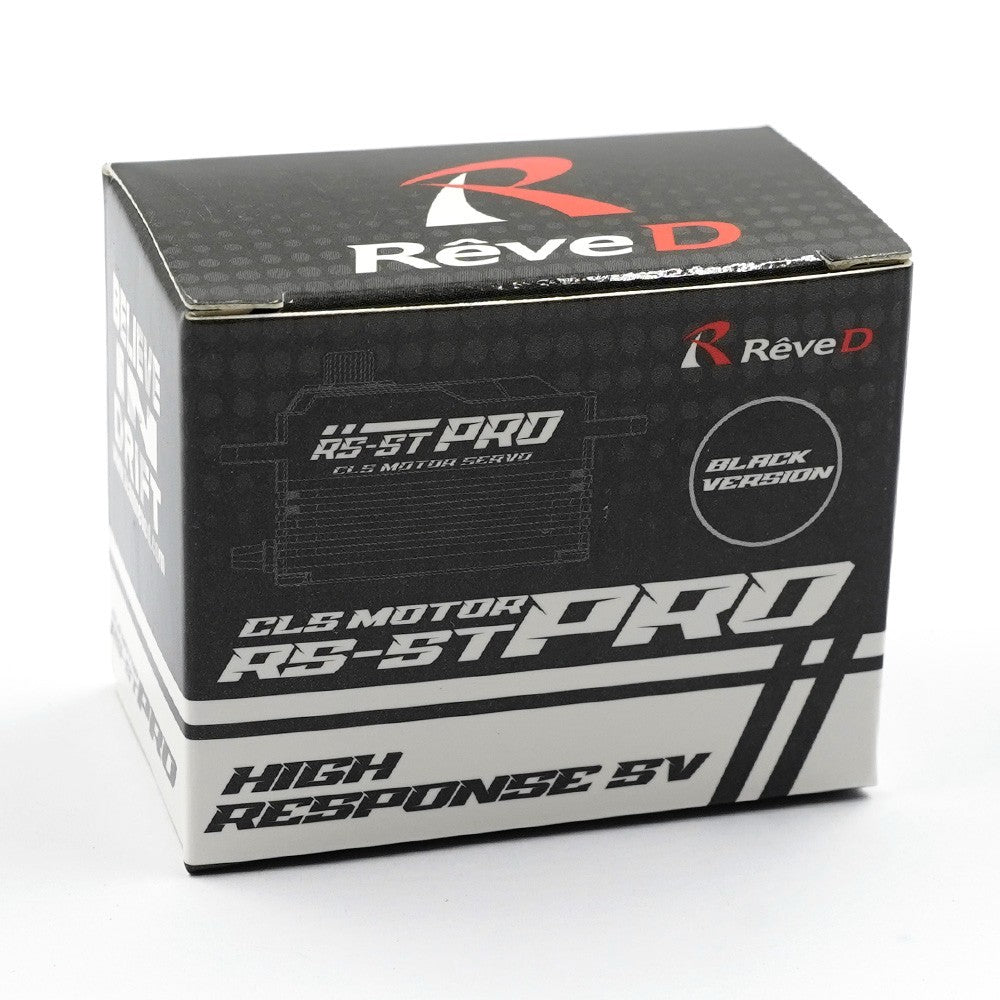 REVE D RS-ST Pro Digital Steering Servo - 1/10 High End Drift Black