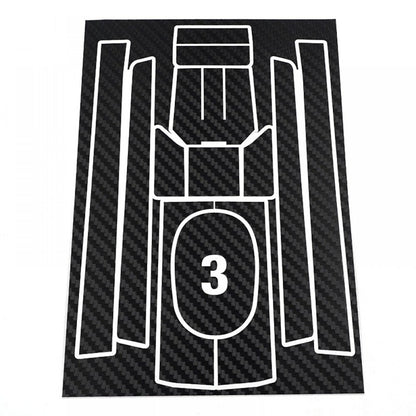 Xtra Speed XS-59090 Futaba 10PX Carbon Radio Sticker Decal Set Transmitter Skin