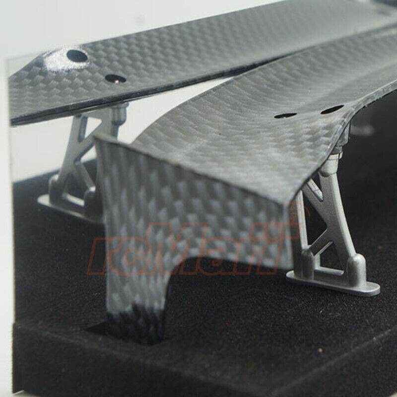 RC Drift Car Spoiler & Mounts 1/10 Accessory - (Various Styles)