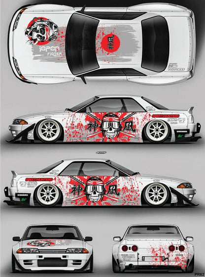 SticklabelRC 1:10 RC Car Body Shell Livery, Decal Sticker Graphics Set - 60+ Designs