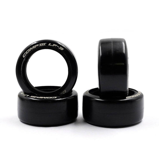 ds racing lf3 rc drift tyres 1/10 set of 4 with foam