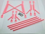 RC Body Shell Roll Cage, Universal, 1:10 Scale, For RC Drift Car, Touring Or Rally Car Pink