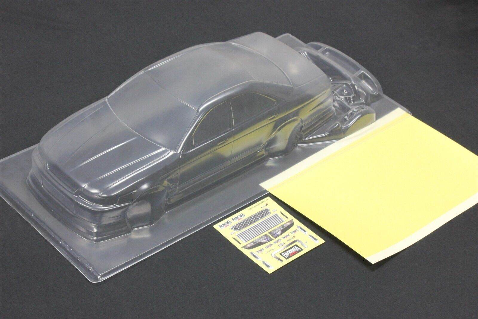 Pandora Nissan Laurel C35 1/10 RC bodyshell PABG-3069 clear, unpainted