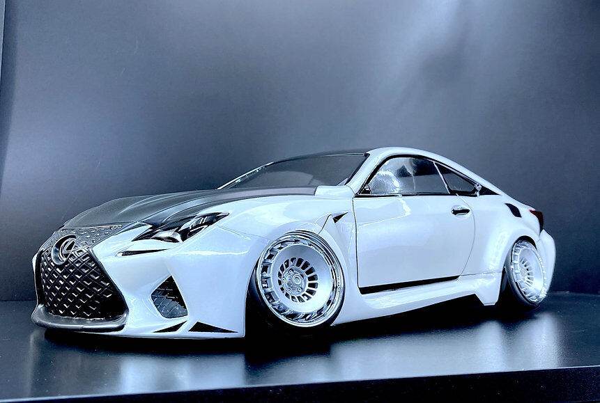 tetsujin bowler super rim rc drift wheels adjustable offset 1/10