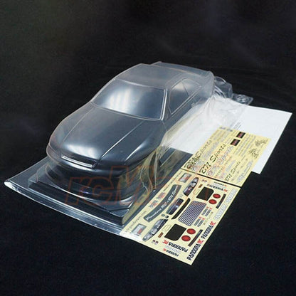 Pandora Nissan Skyline ECR33 GTR 1/10 scale RC bodyshell, 198mm, unpainted, model PAB-3166, ready for custom detailing
