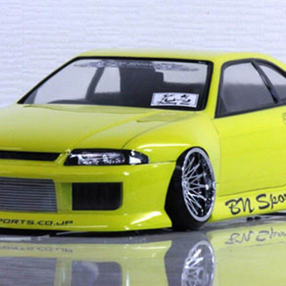 Pandora Nissan Skyline ECR33 GTR 1/10 scale RC bodyshell, 198mm, unpainted, model PAB-3166, ready for custom detailing