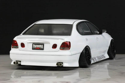 pandora bn sports toyota aristo rc bodyshell polycarbonate rear view