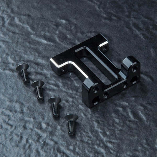 MST RMX4 / FRX Black Aluminium Front Bulkhead Mount - 210710