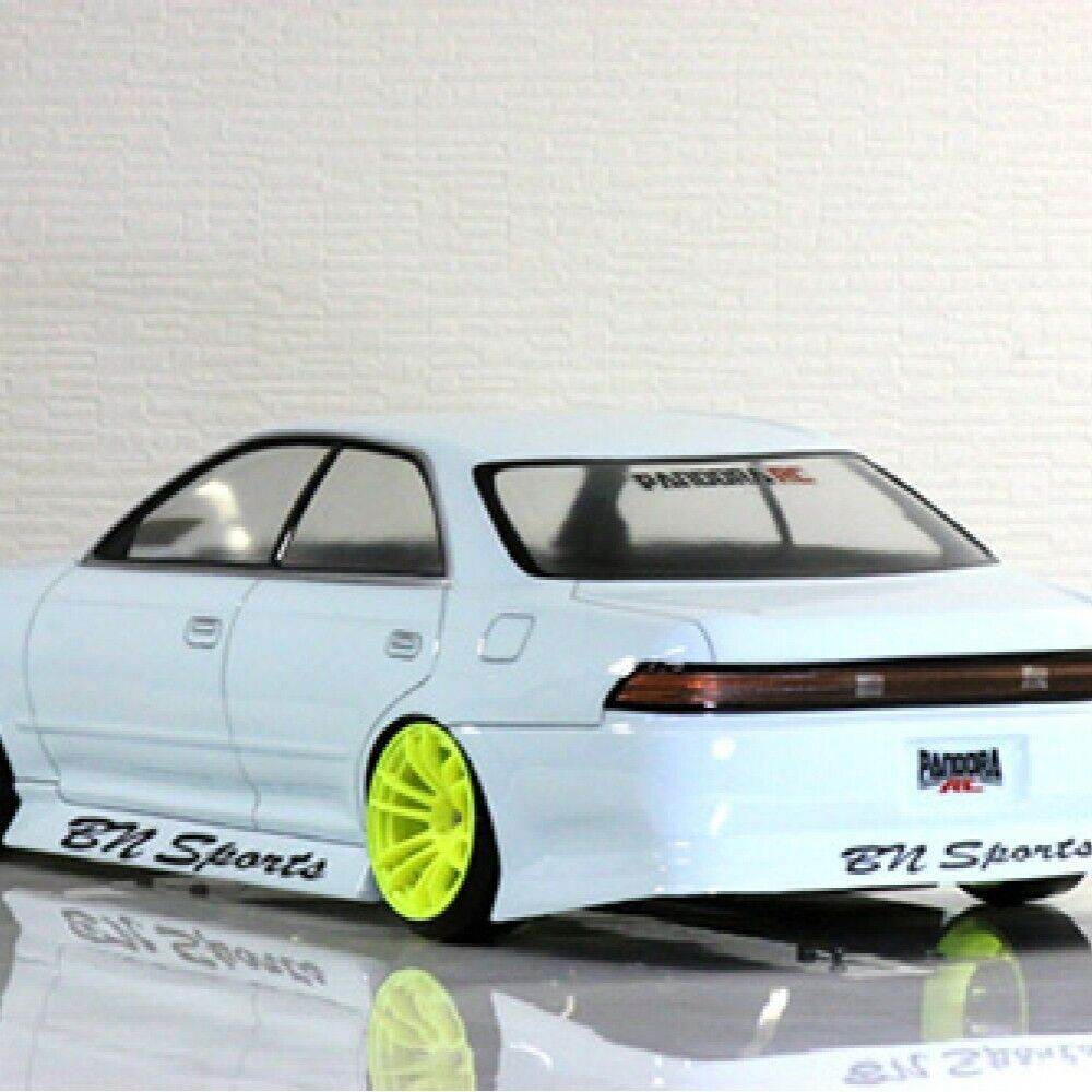 Pandora Toyota Mark2 JZX90 BN 1/10 scale RC bodyshell, 198mm, model PAB-3173, ready for custom detailing