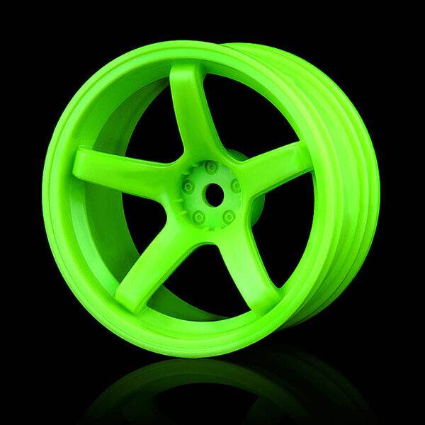 1/10 rc drift car 5 spoke wheel rim set with wheel nuts 102019AG